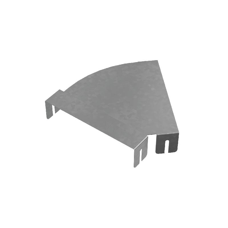 Крышка для угла горизонтального изменяемого 0-45град. осн.500 сталь "ПЛЮС" KIGLplus500 HD гор. оцинк. КМ PL12425