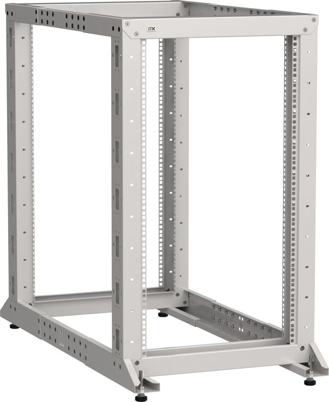 Стойка 2-рамная 33U 600х600-1000мм сер. LINEA F ITK LF35-33U61-2GM