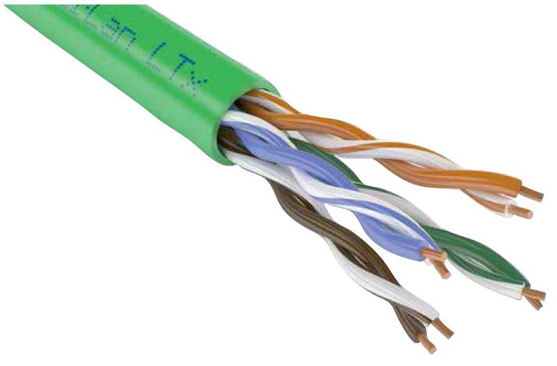 Кабель витая пара ParLan U/UTP кат.5E 2х2х0.52 PVCLS нг(А)-LSLTx (LAN) для структурир. систем связи (уп.305м) ТПД Паритет 253414