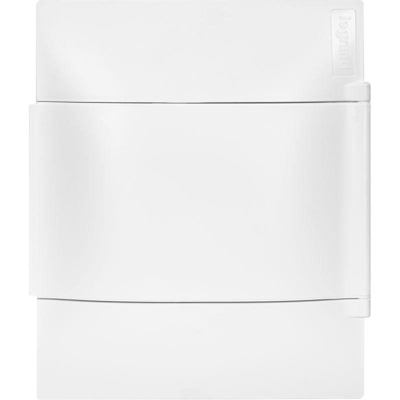 Щиток пластиковый встраиваемый Practibox S (в полые стены) 1х4 бел. дверь Leg 134564