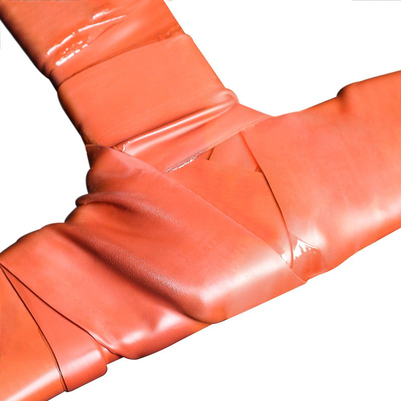 Лента термоусаживаемая ТЛК-25-0.8-5 с клеевым подслоем красн. (уп.5м) КВТ 84908