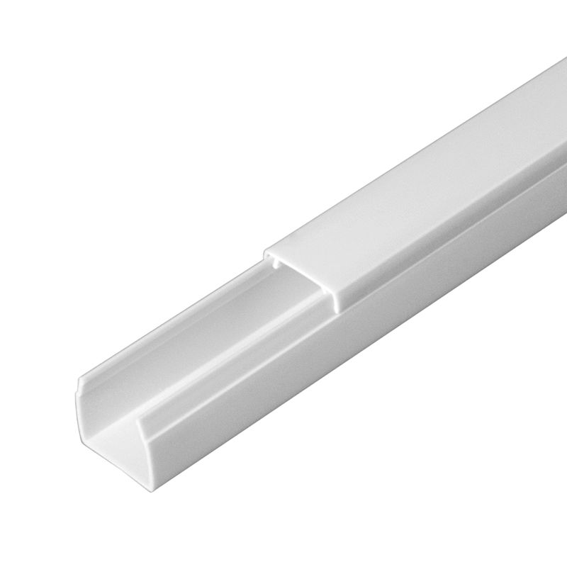 Кабель-канал 16х16 L2000 с двойн. замком бел. Промрукав PR03.0048