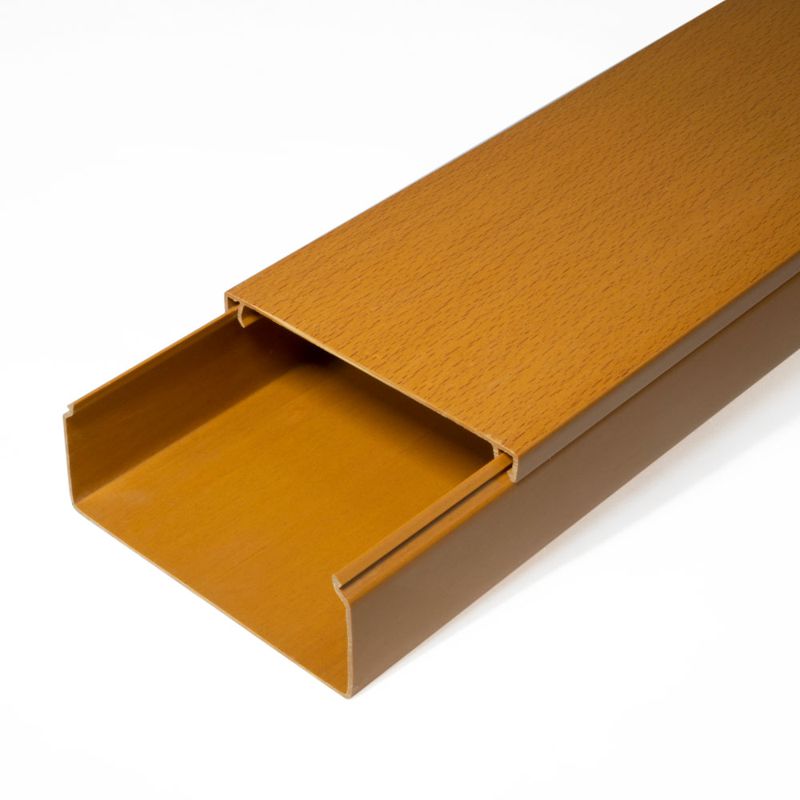 Кабель-канал 100х40 L2000 с двойн. замком бук Промрукав PR.025446