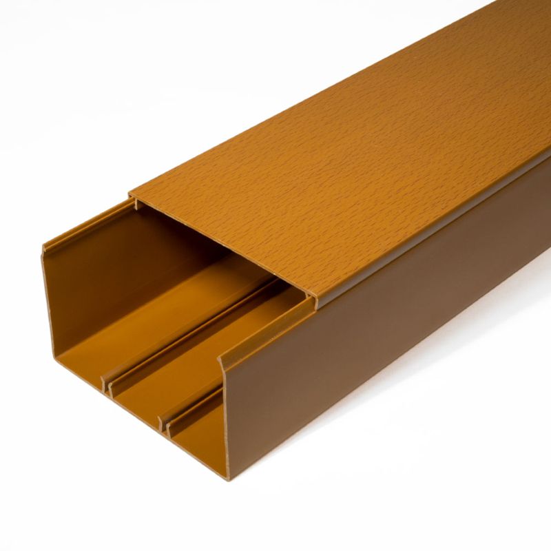 Кабель-канал 100х60 L2000 с двойн. замком бук Промрукав PR.025447