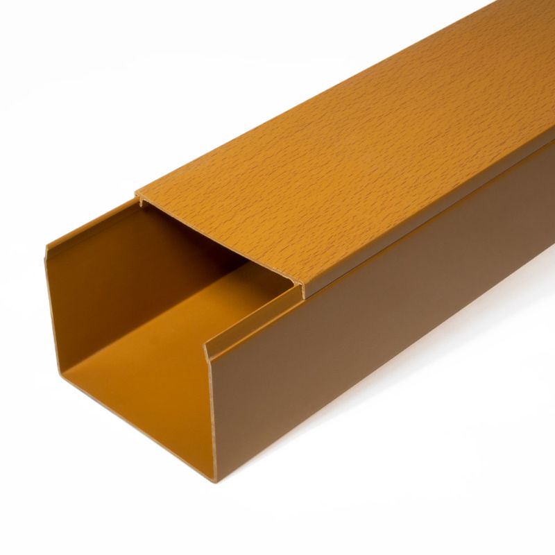 Кабель-канал 60х60 L2000 с двойн. замком бук Промрукав PR03.0203