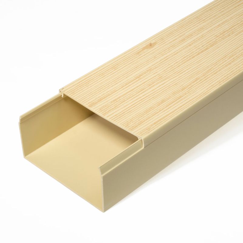 Кабель-канал 80х40 L2000 с двойн. замком сосна Промрукав PR.025451