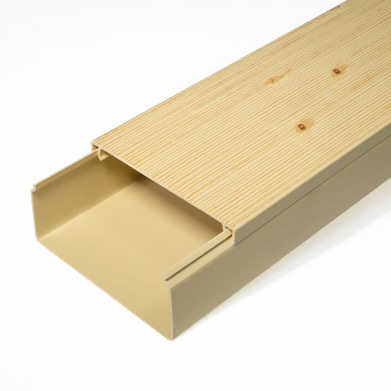 Кабель-канал 100х40 L2000 с двойн. замком сосна Промрукав PR03.0191