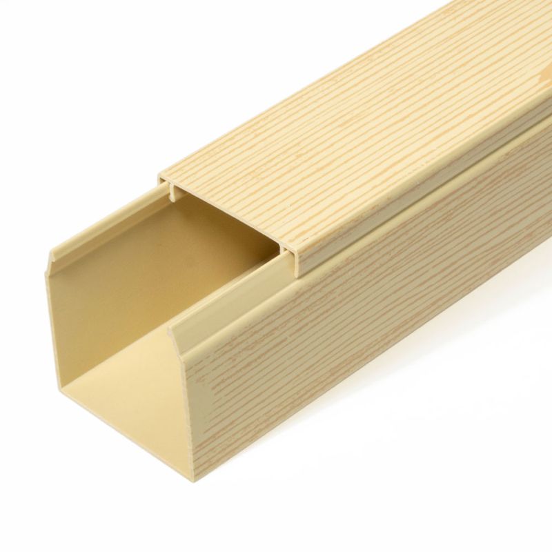 Кабель-канал 40х40 L2000 с двойн. замком сосна Промрукав PR03.0186