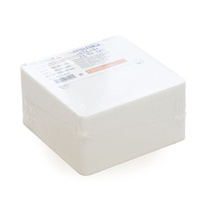 Коробка универсальная ОП для кабель-канала 40-0460 безгалогенная (HF) 85х85х45 Промрукав 40-0460