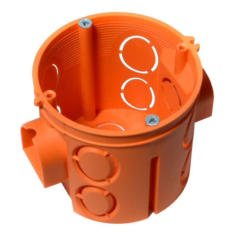 Коробка установочная СП углубленная 80-0510-2С стойкая к горению (ПВ-2) 68х62 Промрукав 80-0510-2С