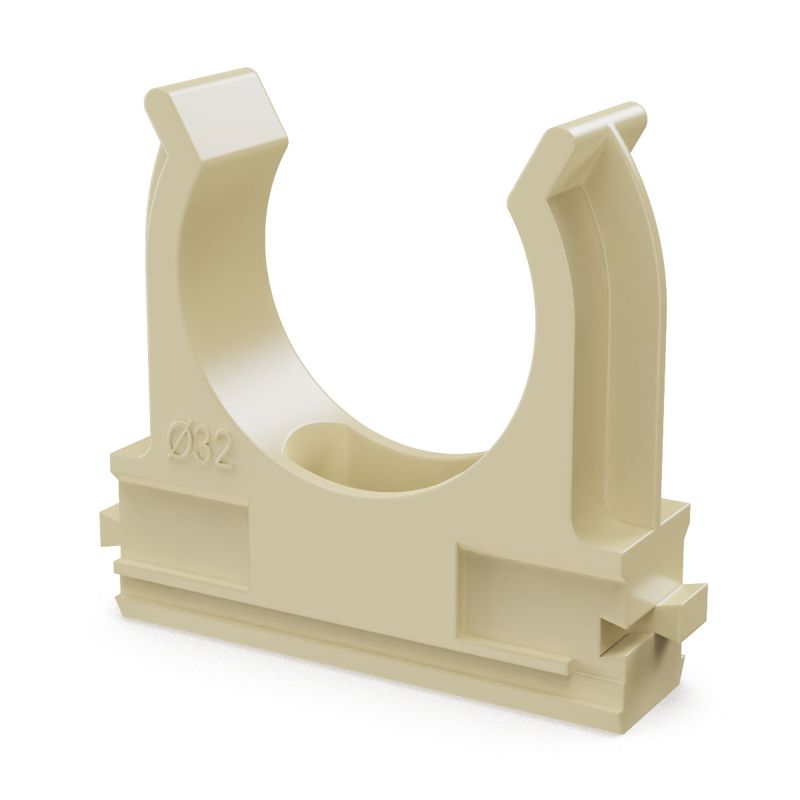 Держатель для труб (клипса) d32мм сосна (в малой упак.) Промрукав PR13.0113