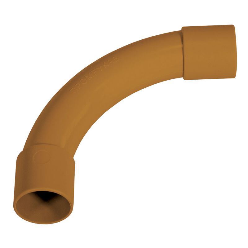 Соединитель угловой 90град. d20мм бук Промрукав PR13.0240