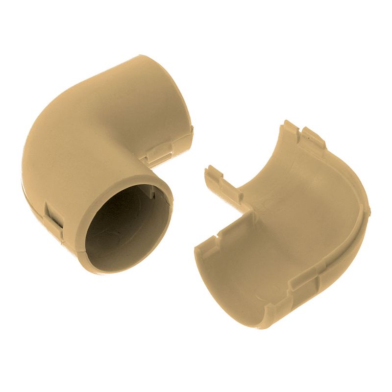 Соединитель угловой 90град. разборный d16мм сосна Промрукав PR13.0279