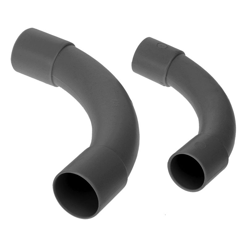 Соединитель угловой 90град. d32мм черн. Промрукав PR13.0172