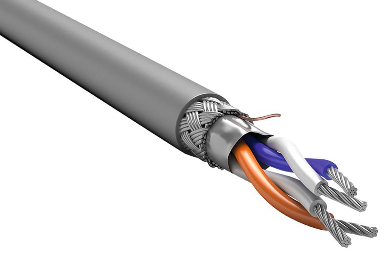 Кабель RS-485 2х2х0.78 нг(А)-LS сер. (уп.200м) ITK RC3-RS485-02-SF-4101