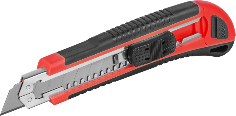 Нож выдвижной кассетный 80 915 OHT-Nv07-18 18мм ОНЛАЙТ 80915