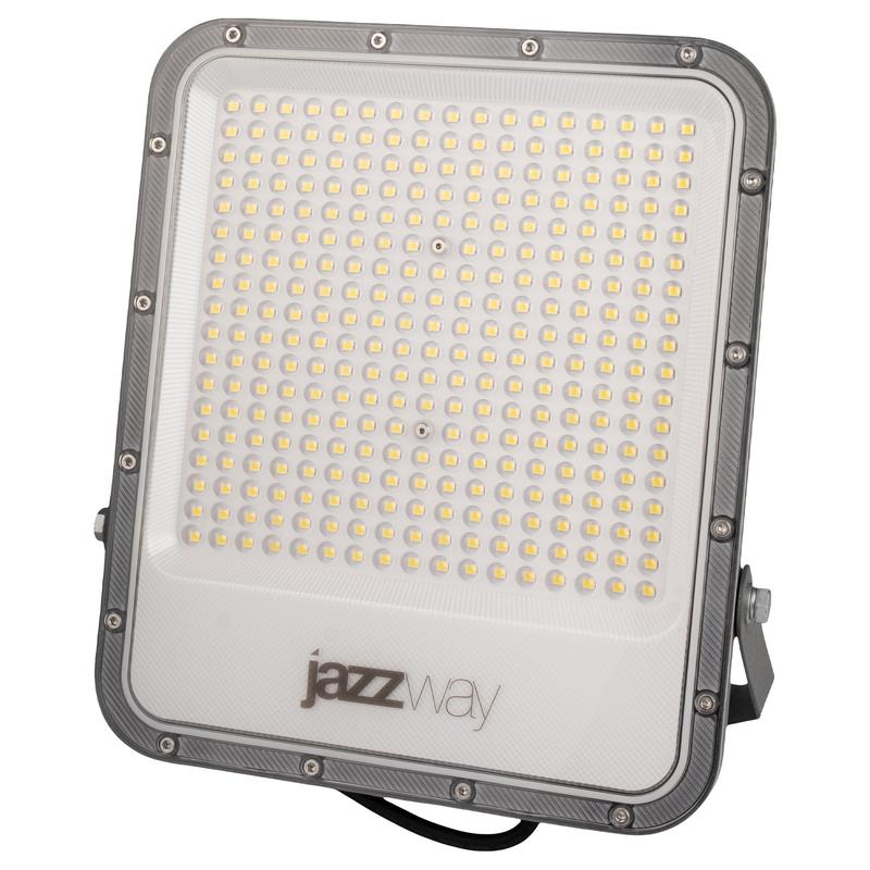 Прожектор светодиодный PFL-S4 200Вт 6500К IP65 80град. ДО с клапаном с линзовым модулем Pro+ JazzWay 5036451