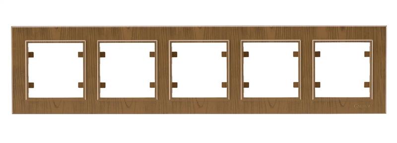 Рамка 5-м Karea горизонт. дуб Makel 56101705
