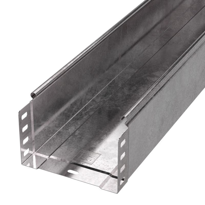 Лоток листовой неперфорированный 150х100 L3000 сталь 0.7мм Стандарт Промрукав PR16.0051