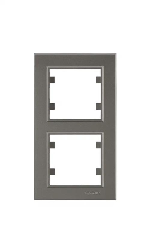 Рамка 2-м Karea вертик. бел. Makel 56052707