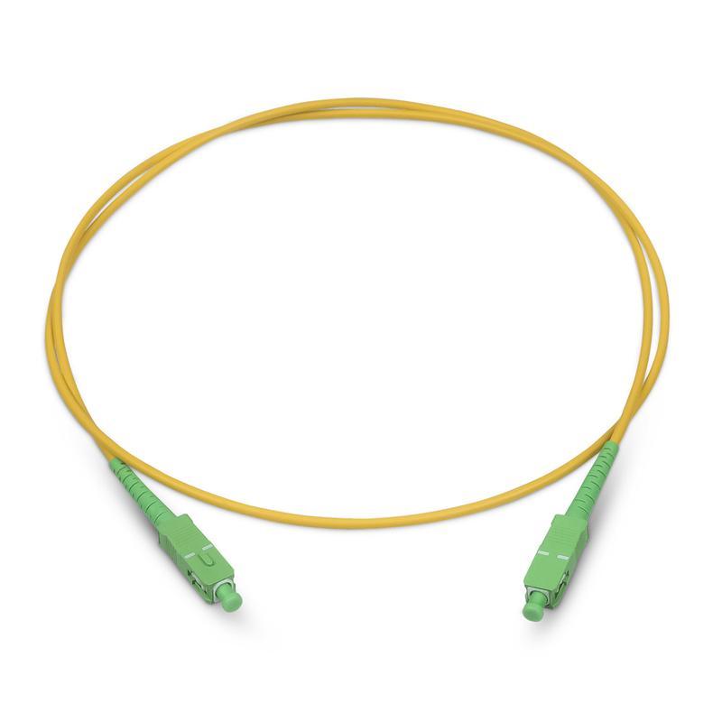 Шнур оптический FOP(s)-9-SC/APC-SC/APC-1.5m simplex SC/APC-SC/APC 9/125 sm 1.5м LSZH Cabeus 8172c