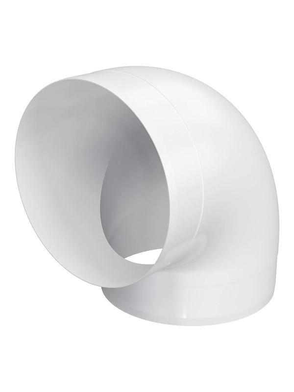 Колено 90град. 150мм пластик ERA 15ККП