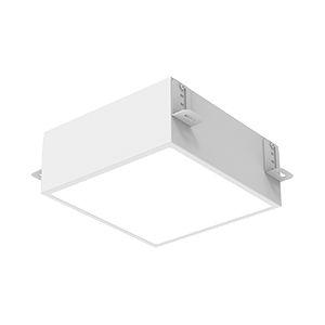 Светильник светодиодный DL-Grill для потолка Грильято 200х200 15Вт 3000К 186х186х75 IP40 встраив. RAL9003 бел. муар диммер DALI VARTON V1-R0-00810-10D01-4001530