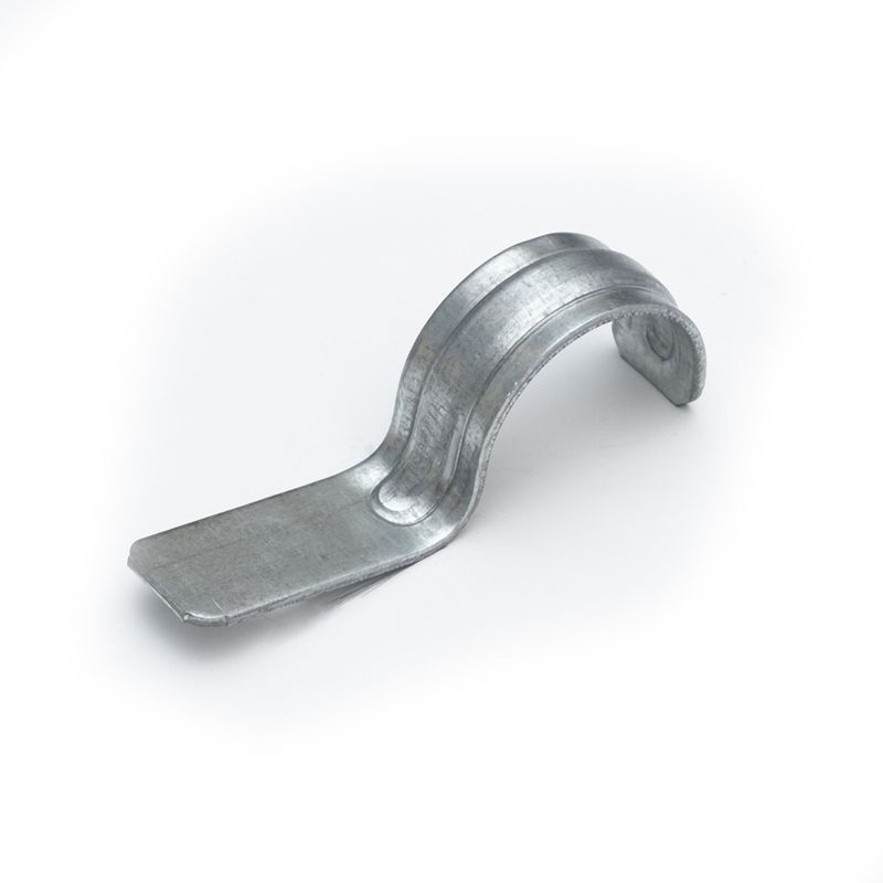 Скоба крепежная однолапковая СМО d25-26мм для монтажн. пистолета без отверст. метал. (уп.100шт) Промрукав PR08.2756