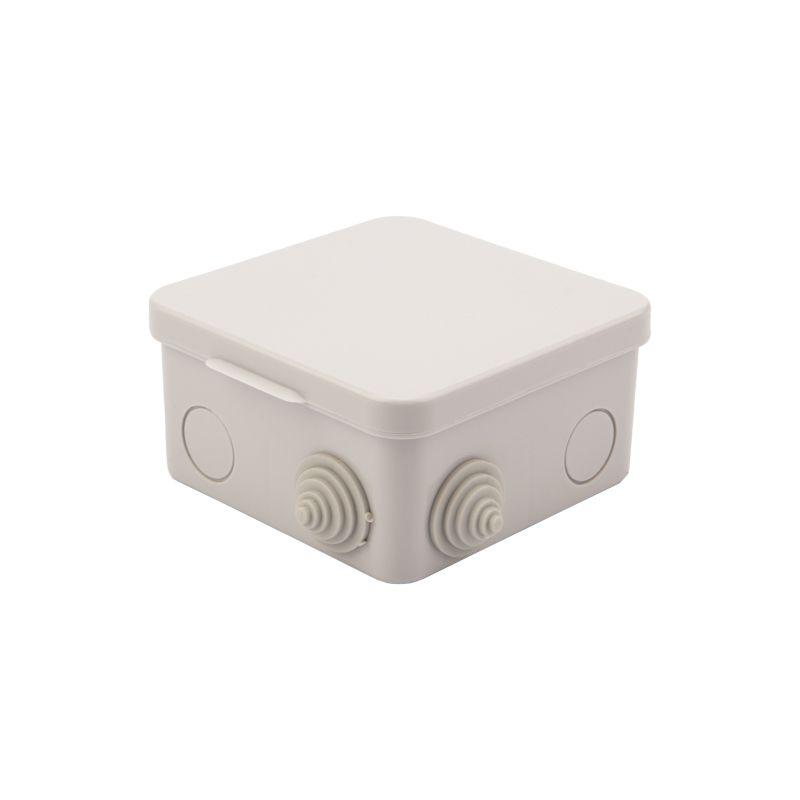 Коробка распределительная ОП 100х100х50мм IP54 с откидной крышкой Rexant 28-3059