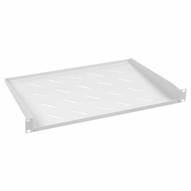 Полка консольная перфорированная 19дюйм 1U Г=315мм SH-J017-1U-315 Cabeus 7075c