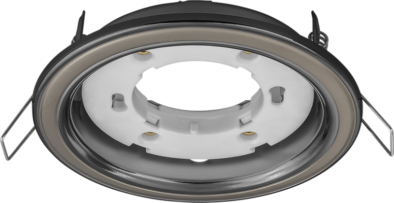 Светильник 93 071 NGX-R10-007-GX53 Два цвета черн./хром./жемчуг Navigator 93071