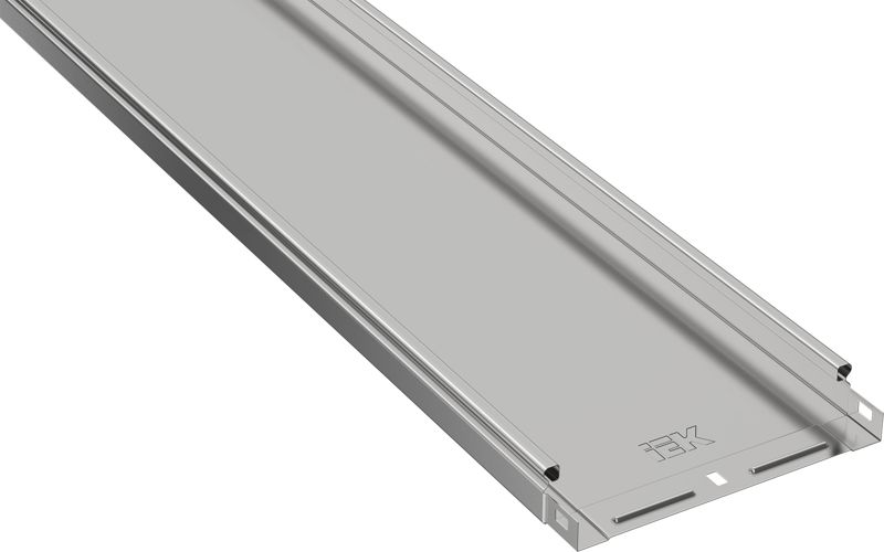 Лоток листовой неперфорир. 35х200 L3000 сталь 0.45мм ESCA 3 IEK ES3-20-035-200-3-045