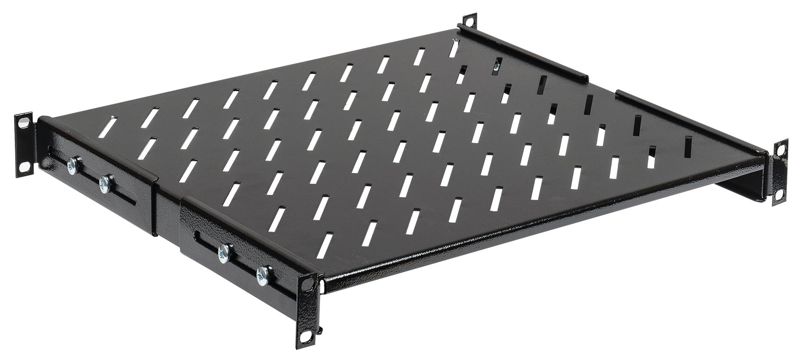 Полка стационарная усиленная L1000мм черн. ITK FS05-1000MP-R