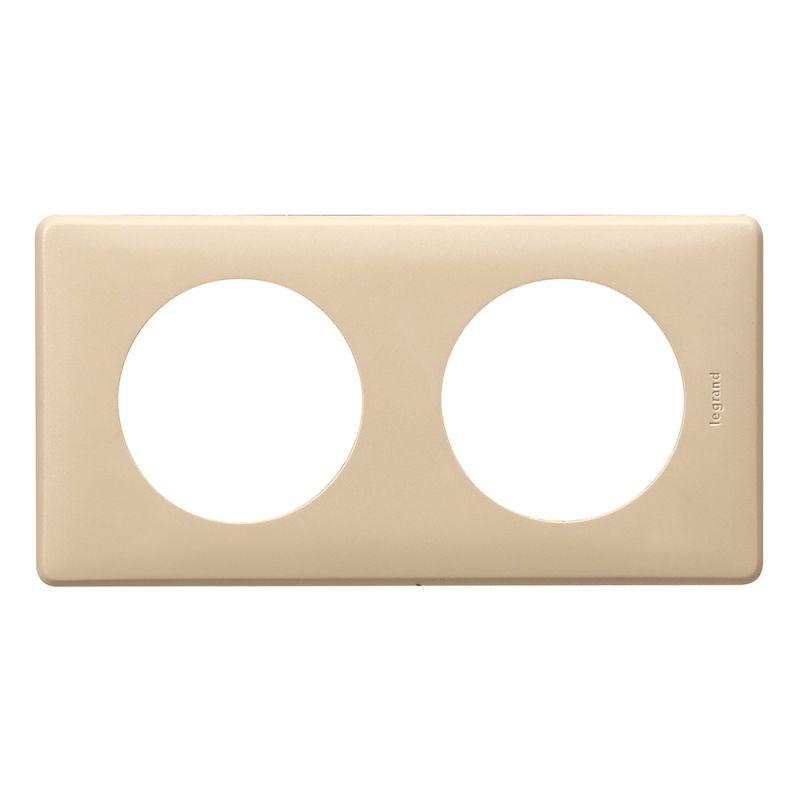 Рамка 2-м Celiane имбирь Leg 068662