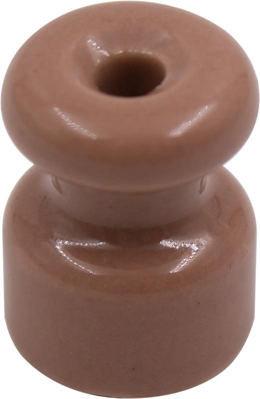 Изолятор ОП керамика капучино (уп.50шт) Bironi R1-551-016-50