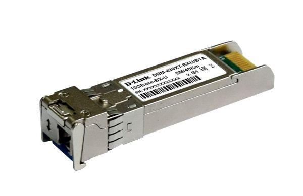 Трансивер SFP DEM-436XT-BXU/A1A PROJ WDM с 1 портом 10GBASE-LR (Tx: 1270 нм Rx: 1330 нм для одномод. оптич. кабеля (до 20км) D-Link 1359416