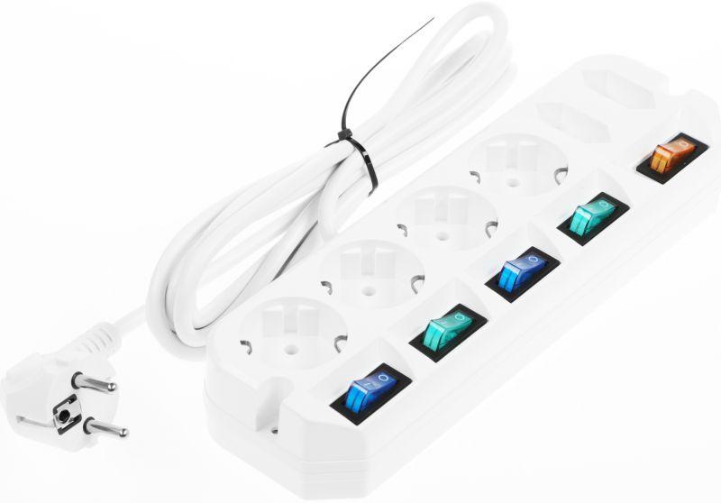 Удлинитель 6х3м A16 бел. (пакет ПЭ) MOST 1033471