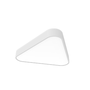 Светильник светодиодный Cosmo T 900х813 90Вт 4000К 9850лм подвесной с опаловым рассеив. RAL9003 бел. муар VARTON V1-R0-0T503-30000-2009040