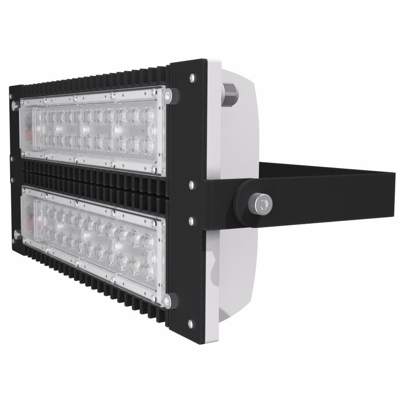 Светильник светодиодный LAD LED R500-2-W-6-140L 140Вт IP67 5000К 230В КСС типа "Ш" крепление на лире ЛАДзавод LADLED2W6140L