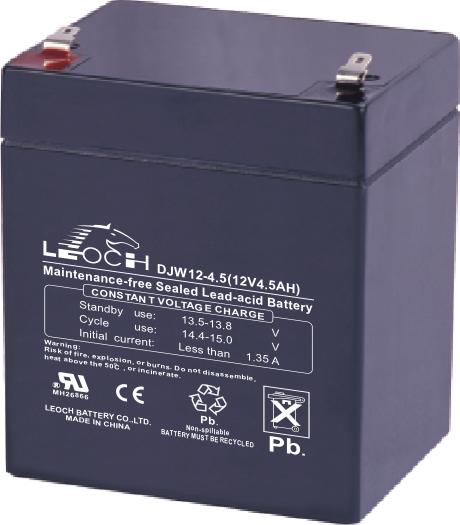 Аккумулятор 12В 4.5А.ч LEOCH DJW12-4.5 LEOCH