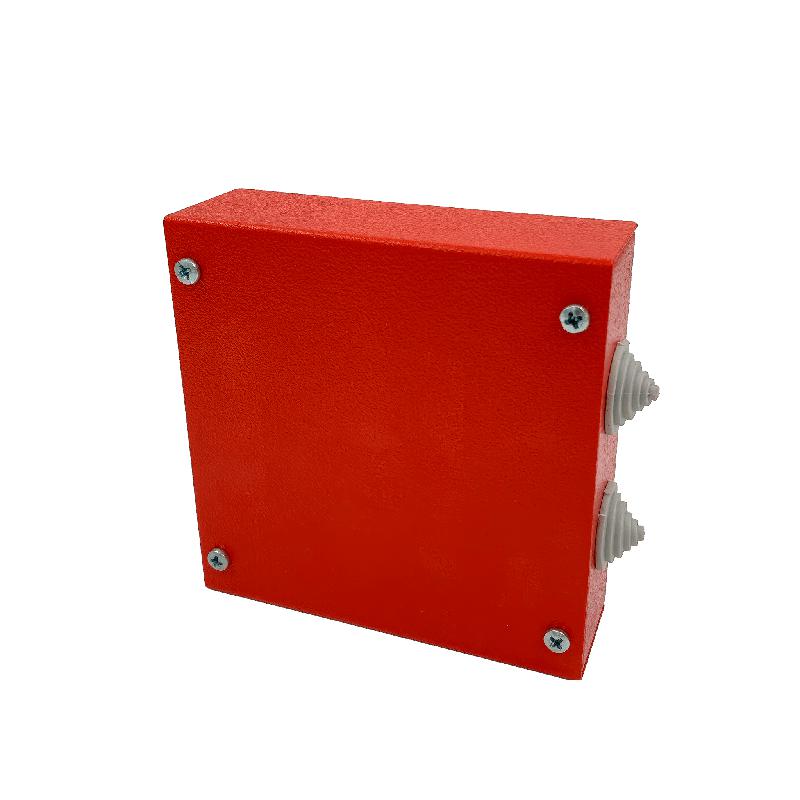 Коробка распределительная огнестойкая 130х130х40мм IP41 КРОПС-ST2 FRJB-KM-ST2-6-04-КРОПС-IP41 для кабелей до 6кв.мм 4 клеммы КМ KR0090