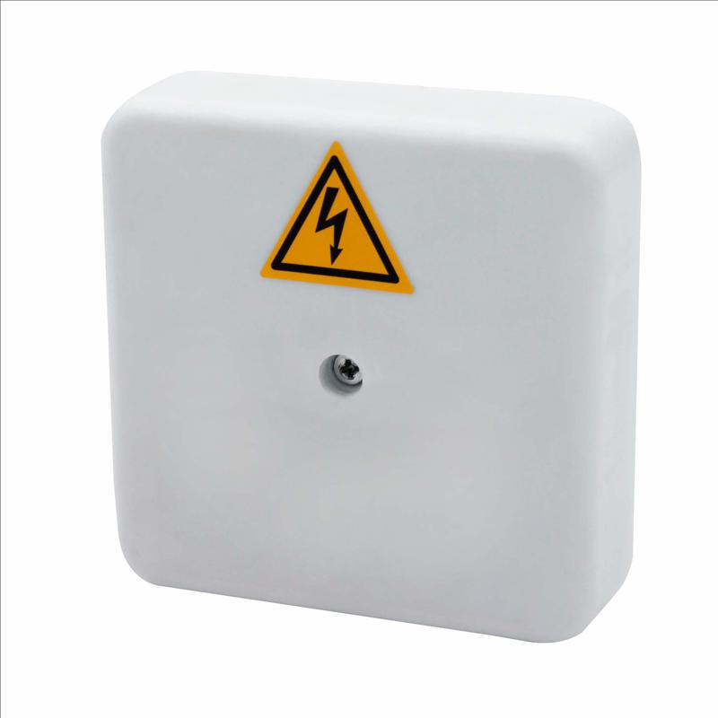 Коробка распределительная огнестойкая 100х100х30мм IP41 КРОПС-П2 FRJB-KM-P2-4-02-КРОПС-IP41 КРОПС-П2 для кабелей до 4кв.мм 2 клеммы КМ KR0024