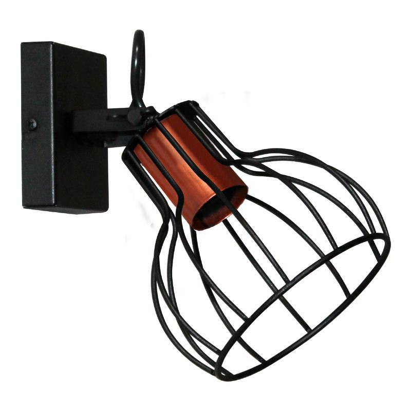 Светильник "Эстель" 511 НББ 01-60-160 Е27 ИУ черн. муар медь Элетех 1005404799