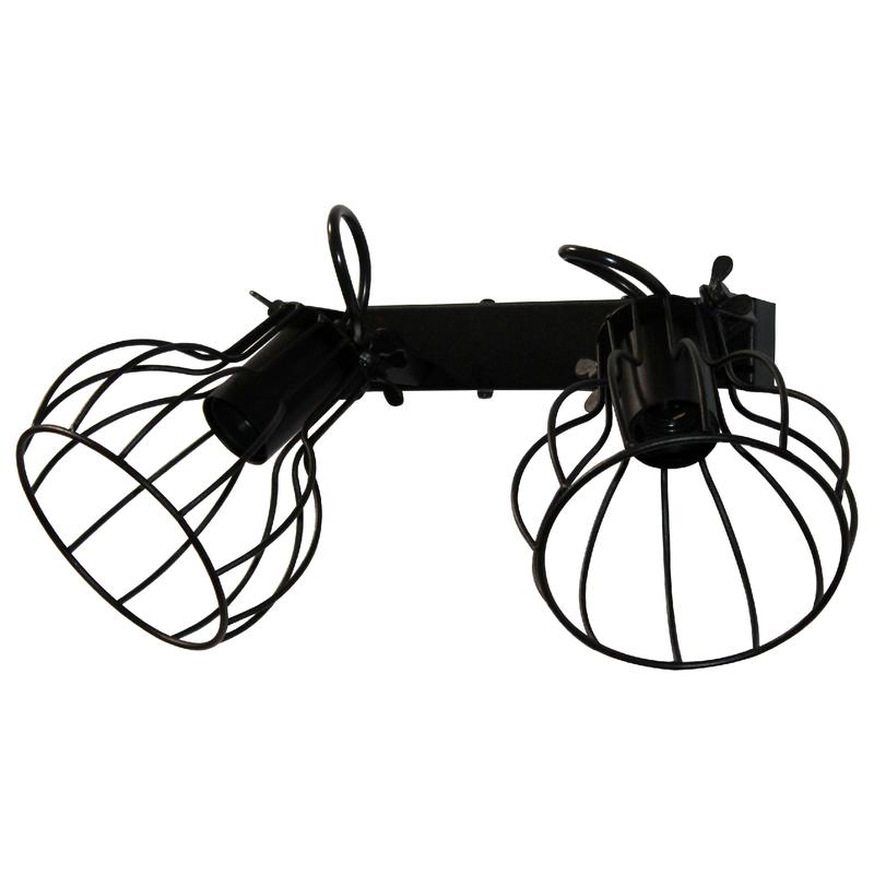 Светильник "Эстель" 521 НББ 01-2х60-111 Е27 ИУ черн. муар Элетех 1005404797