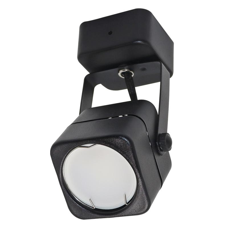 Светильник декоративный DLC-S611 BLACK Sotto GU10 накладной без лампы метал. черн. Fametto UL-00008872