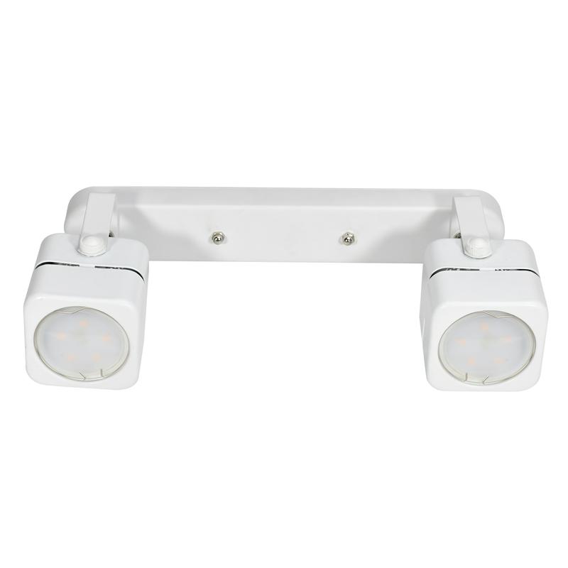 Светильник декоративный DLC-S613 GU10x2 WHITE Sotto GU10х2шт накладной без ламп метал. бел. Fametto UL-00009425