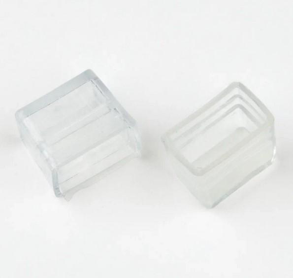Зажим изолирующий UCW-N12 CLEAR 025 POLYBAG для светодиодных лент ULS-N12 NEON 24В 13х26мм прозр. (уп.25шт) Uniel UL-00009278