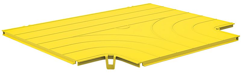 Крышка Т-соединителя горизонтальная оптич. лотка 240мм ITK DS-240-38633