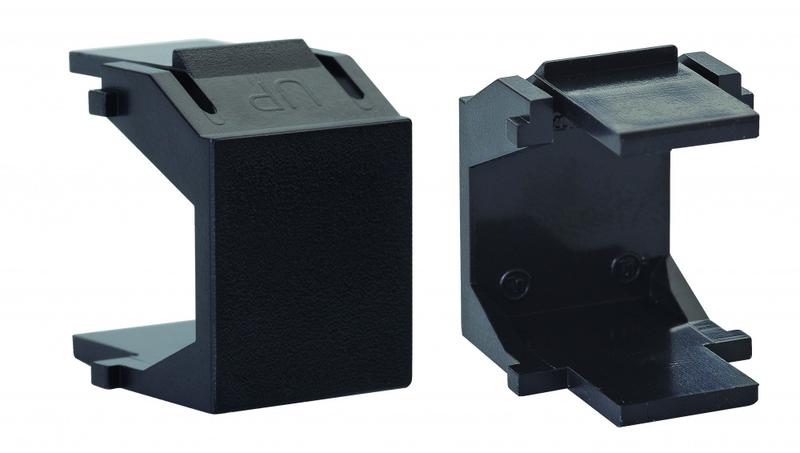 Заглушка Keystone черн. Eurolan 16B-00-00BL