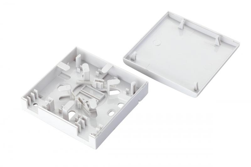 Коробка оптическая настенная 2-порт. бел. Eurolan 12B-00-SC-02WT